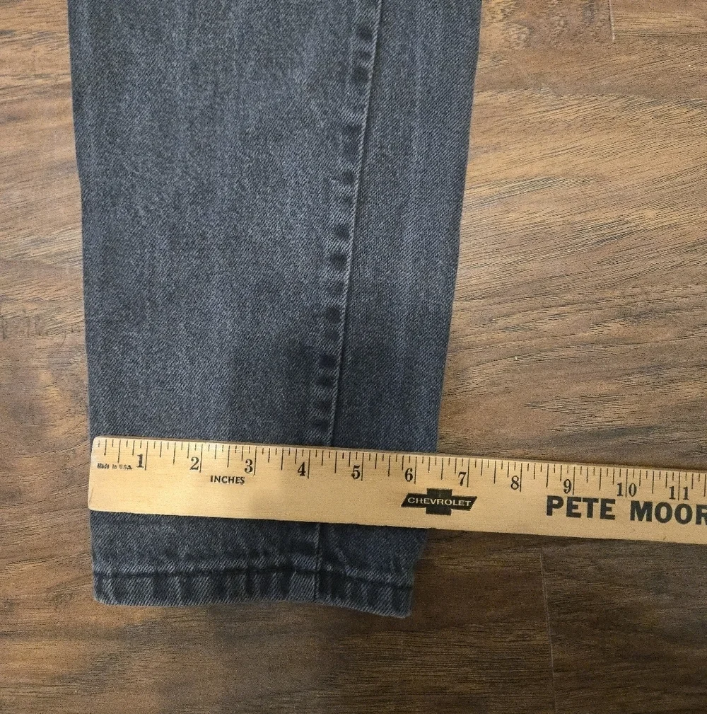 VINTAGE Levi's Silver Tab 900 Series Dark Wash Jeans Womens 27x30 Naturally Dist - Picture 7 of 7